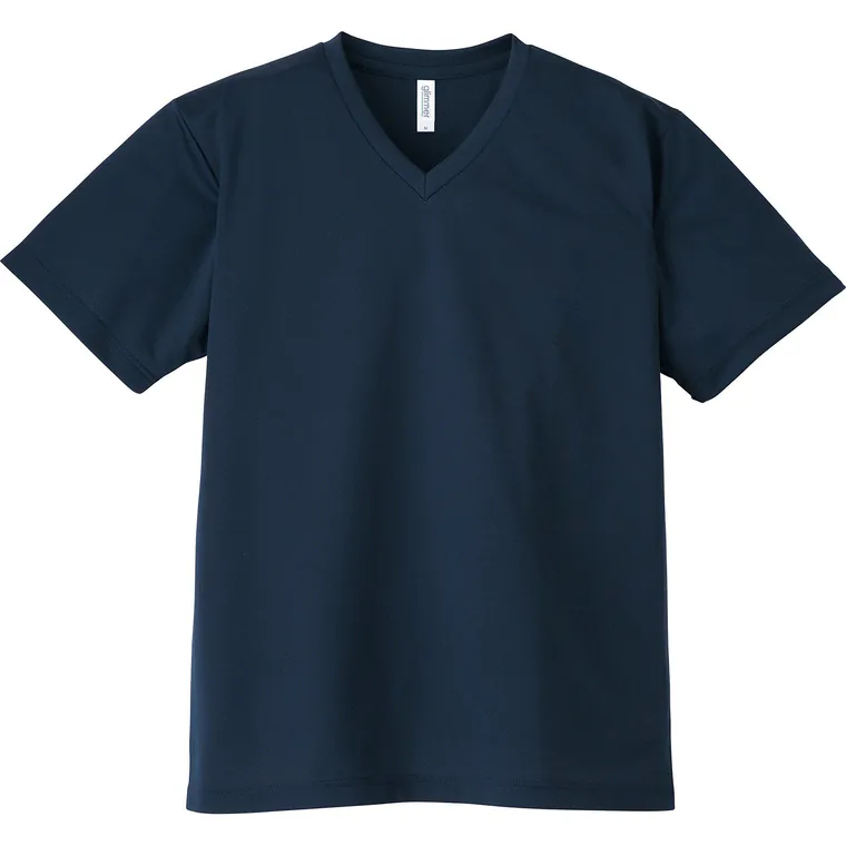 Printstar・glimmer 00337 4.4オンス ドライVネックＴシャツ