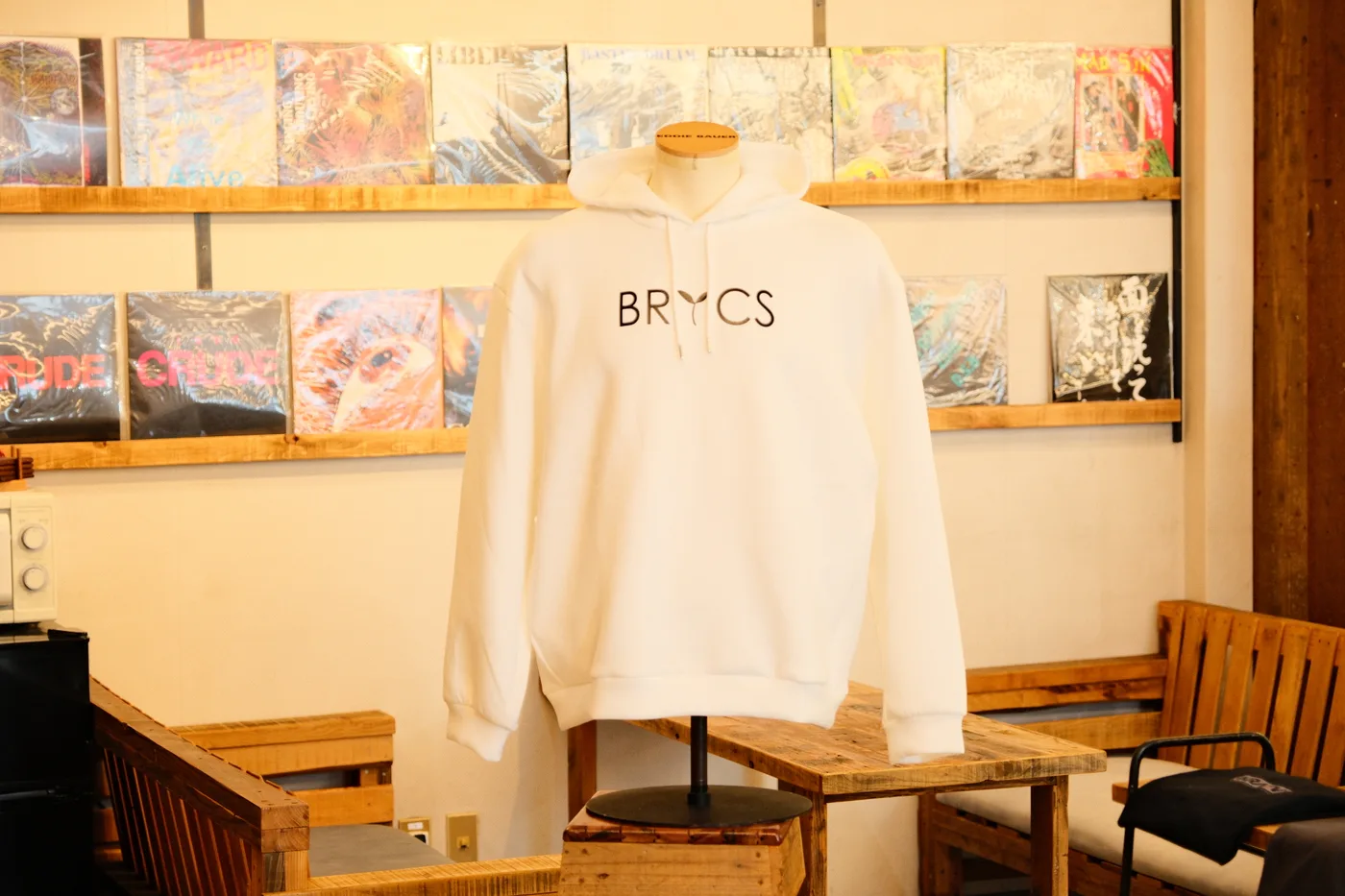 株式会社BRICS様のパーカーの作成（正面）