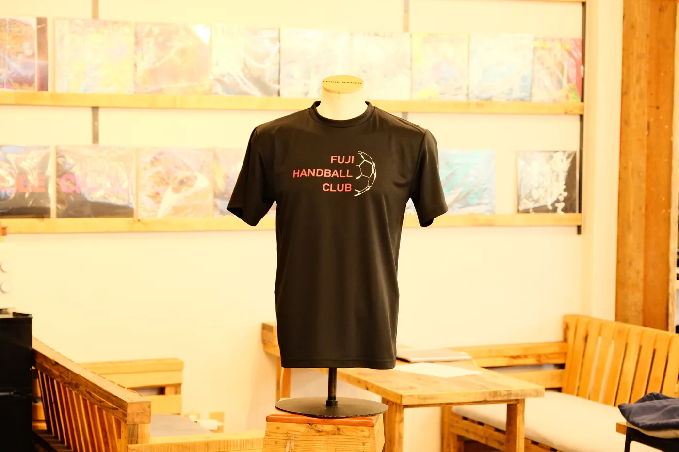 FUJI HANDBALL CULB様の練習着の作成（正面）