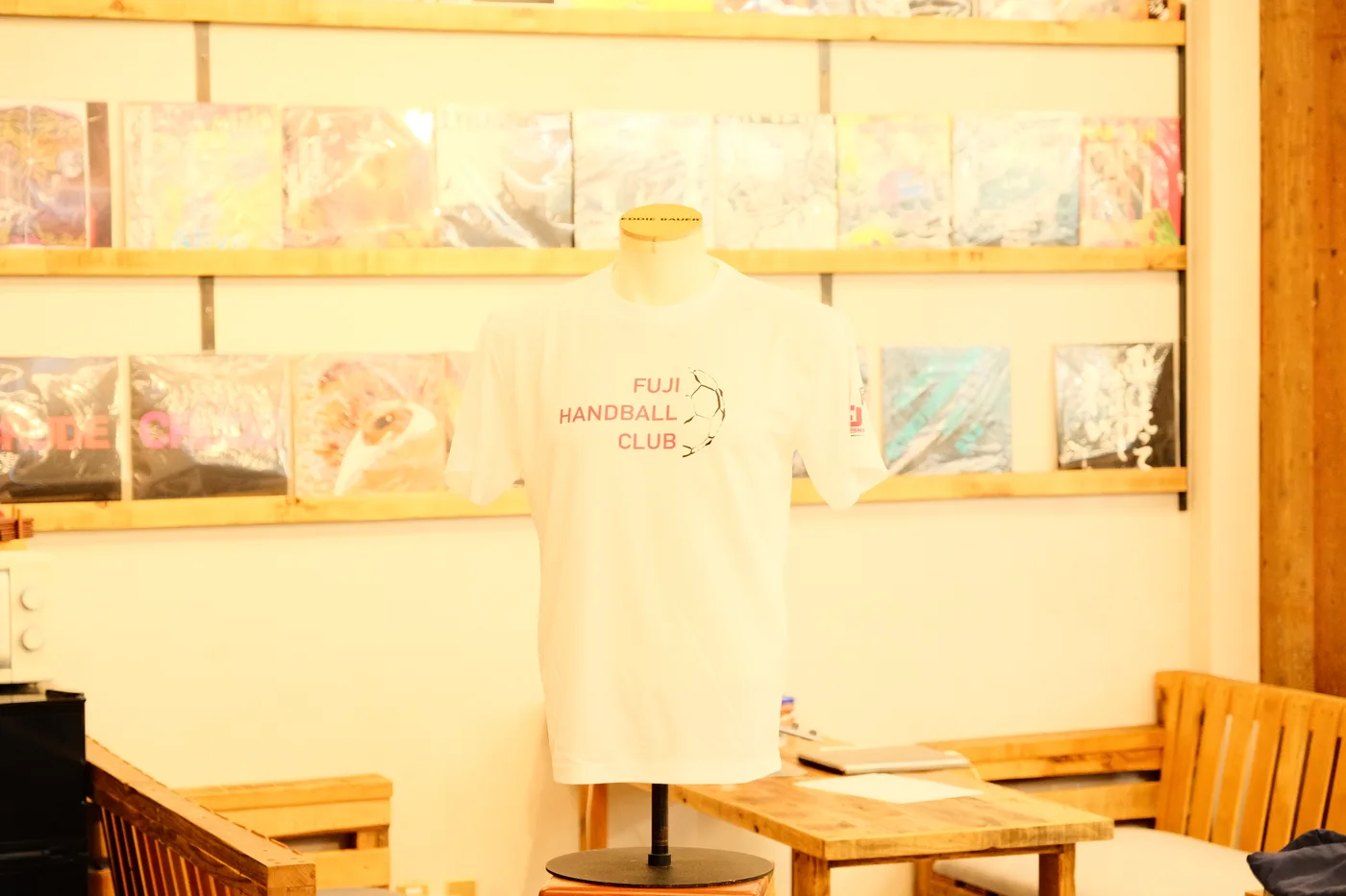 FUJI HANDBALL CULB様の練習着の作成（正面）