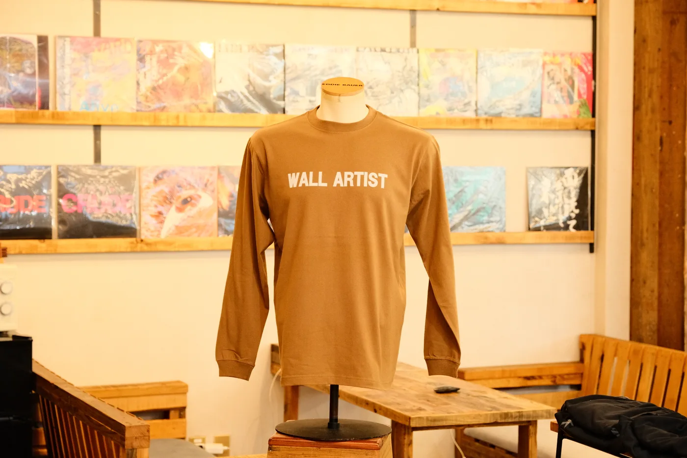 増田塗装様のTシャツの作成（正面）