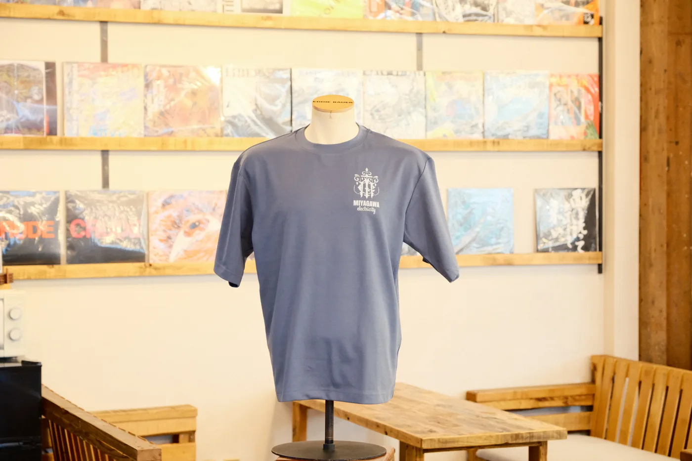宮川電気様のTシャツの作成（正面）