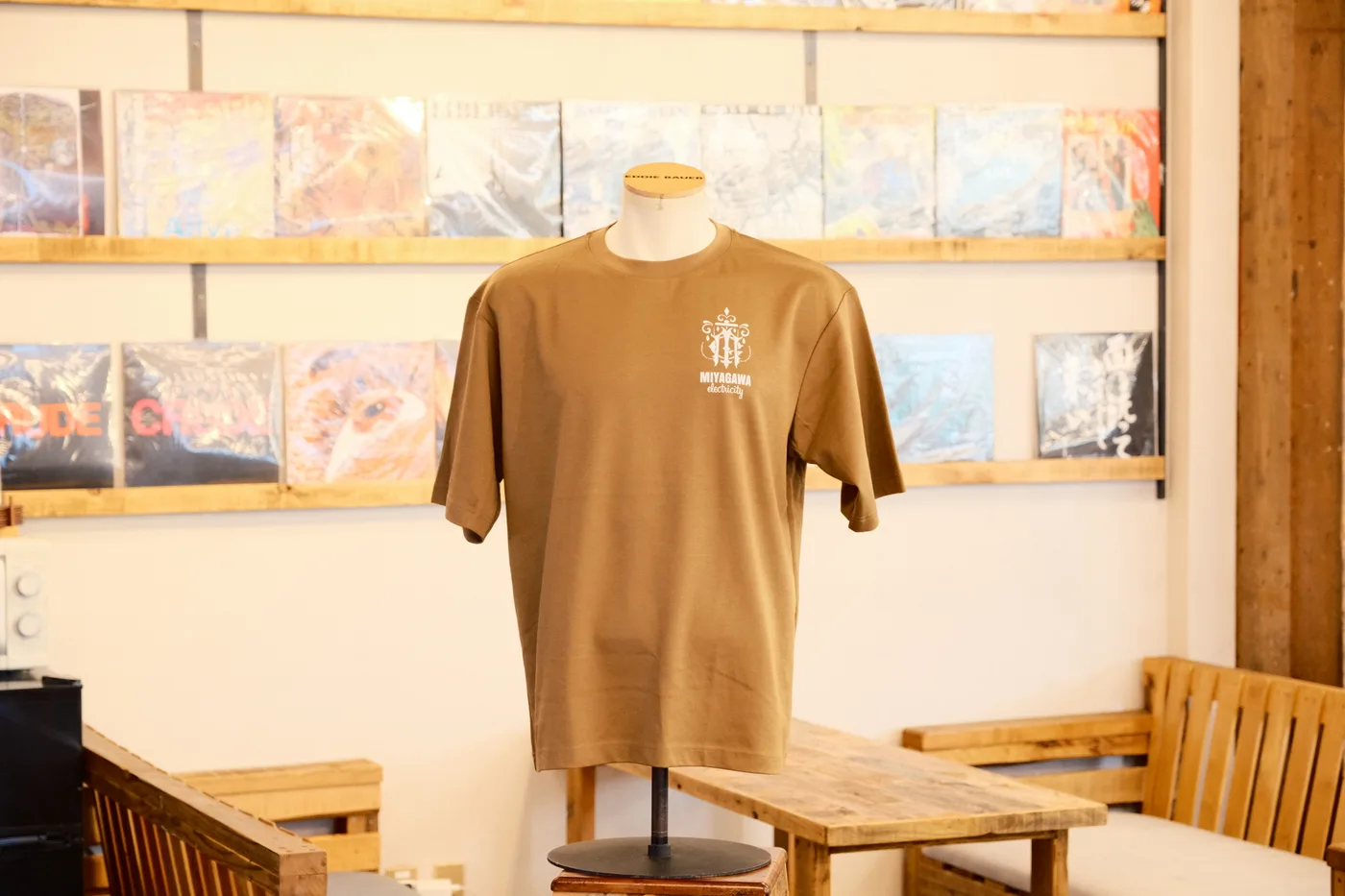 宮川電気様のTシャツの作成（正面）